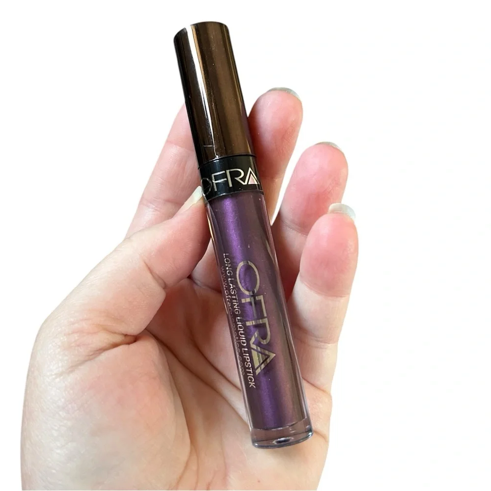 OFRA Napa Valley Long Wear Liquid Lipstick Dark Metallic Purple Discontinued NIB